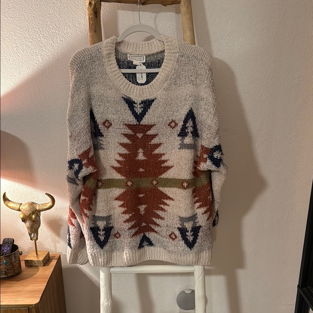Southwestern Patterned Sweater